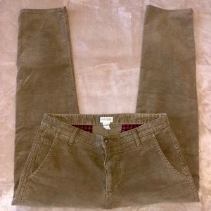 DOCKER’S ALPHA KHAKI CORDUROY PANTS